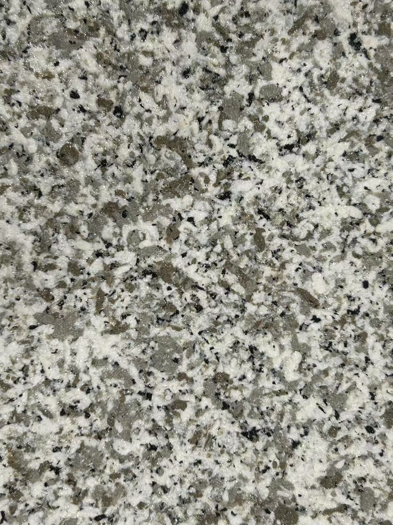 Featherstone Prestige Pearl Grey Finish - Light gray with fine speckled aggregate