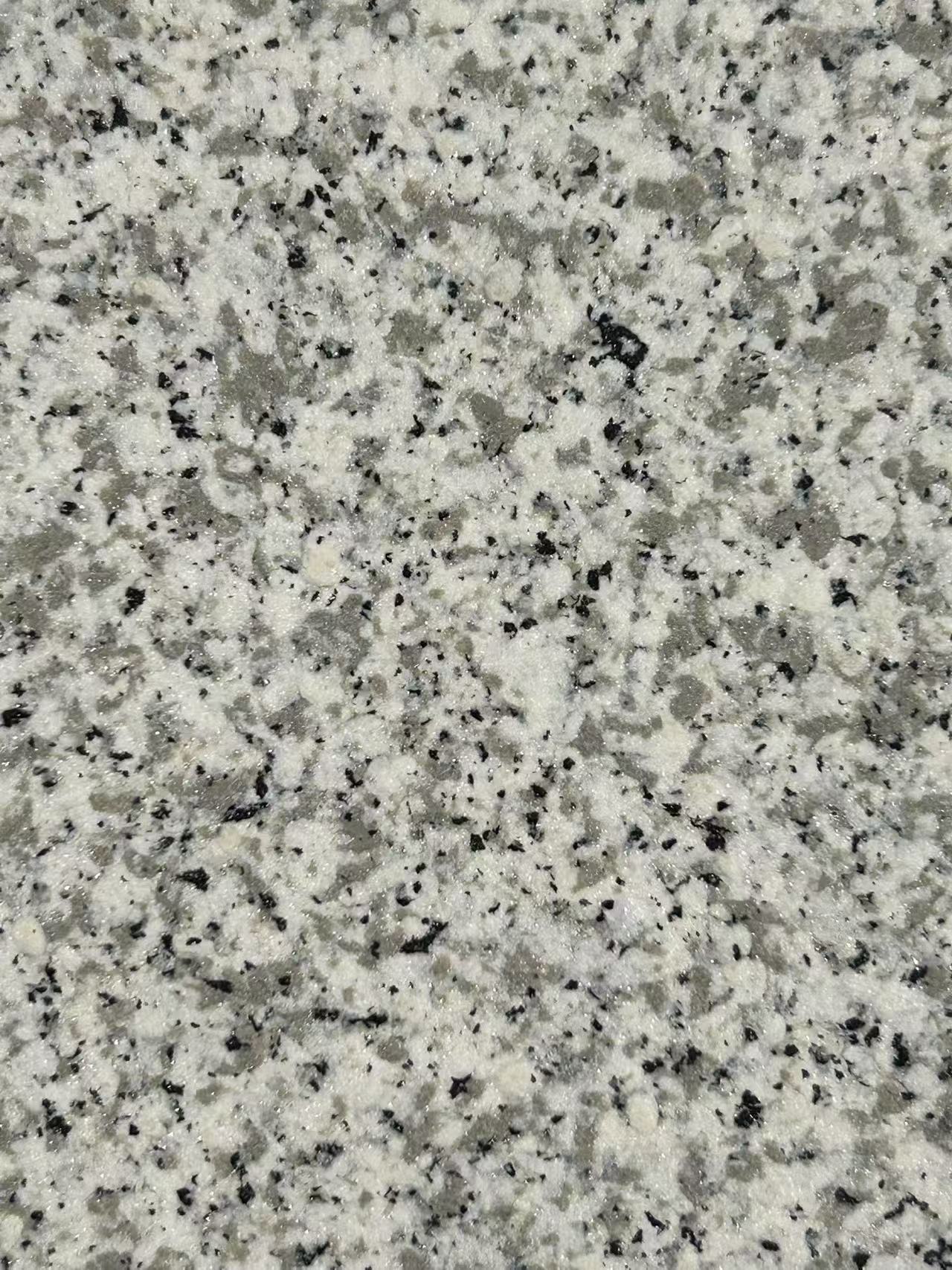 Featherstone Prestige Sesame White Finish - Cream base with black speckles